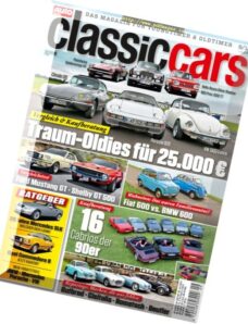 Auto Zeitung Classic Cars — September 2016