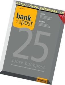 Bankpost – Juni 2016