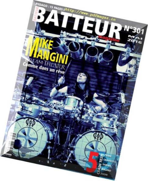 Batteur Magazine – Mai 2016