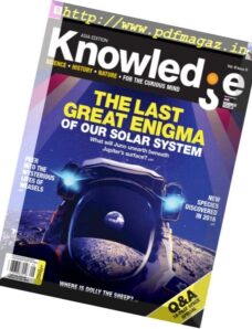 BBC Knowledge Asia Edition – September 2016