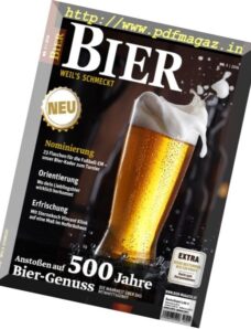 Bier – N 01, 2016