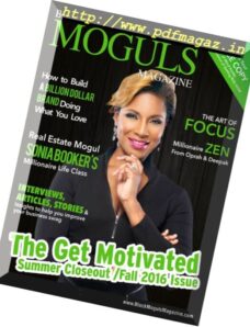 Black Moguls Magazine — Fall 2016