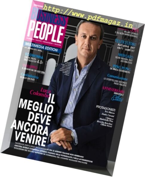 Business People – Settembre 2016