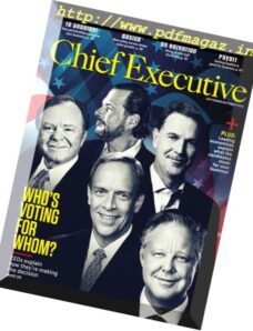 Chief Executive – September-October 2016