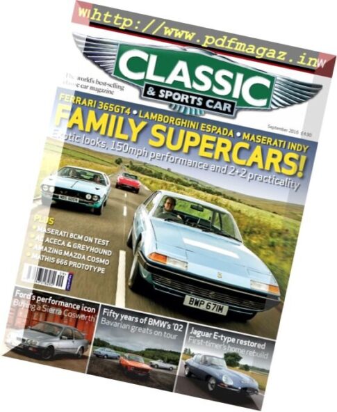 Classic & Sports Car UK — September 2016