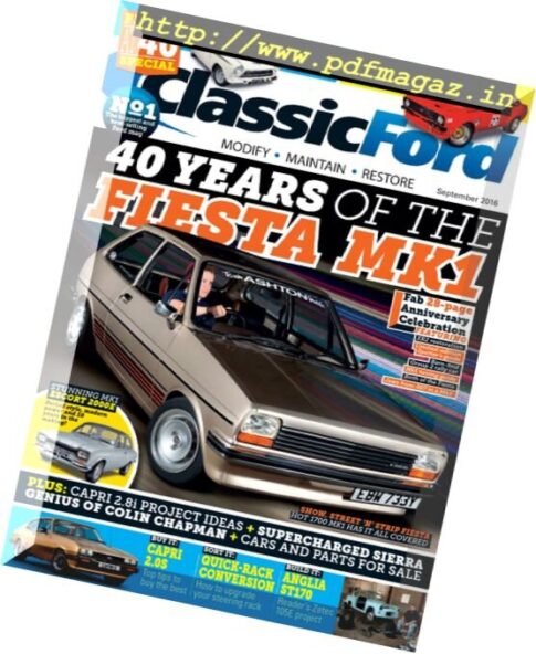 Classic Ford – September 2016