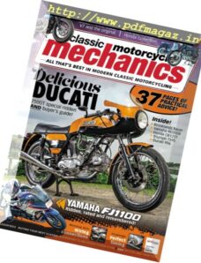 Classic Motorcycle Mechanics – September 2016
