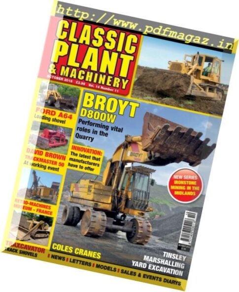 Classic Plant & Machinery — October 2016