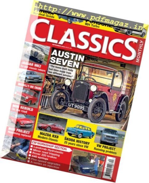 Classics Monthly – September 2016