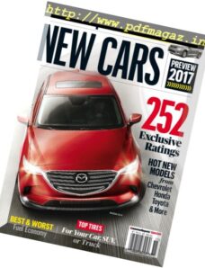 Consumer Reports — New Cars — November 2016