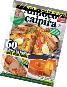 Delicias da Vovo Palmirinha — Brazil — Issue 30, Agosto-Setembro 2016 — Almoco Caipira