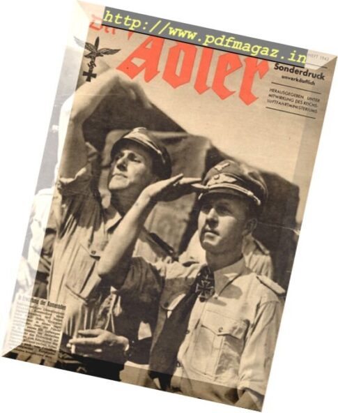 Der Adler Sonderdruck – 1 Oktober 1943