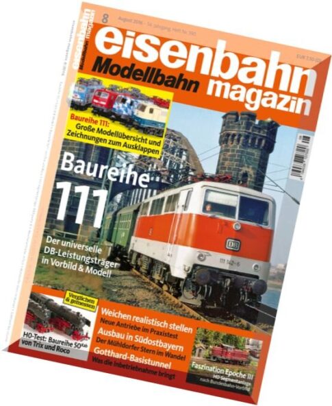 Eisenbahn Magazin — August 2016