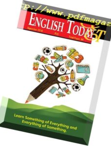 English Today – September 2016