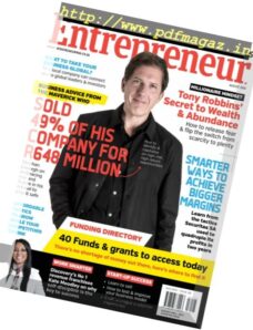 Entrepreneur South Africa — August 2016