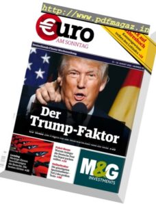 Euro am Sonntag – N 33, 13 August 2016