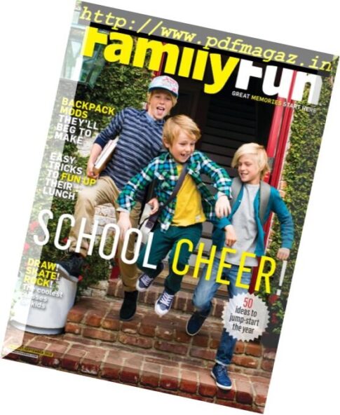 FamilyFun – August-September 2016