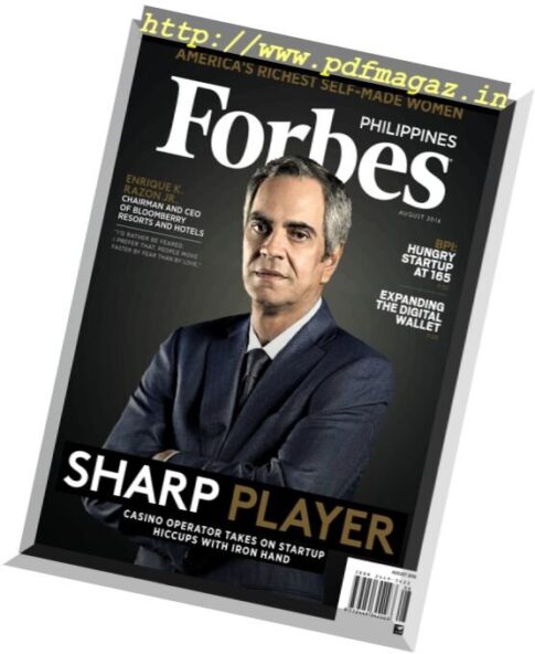 Forbes Philippines — August 2016