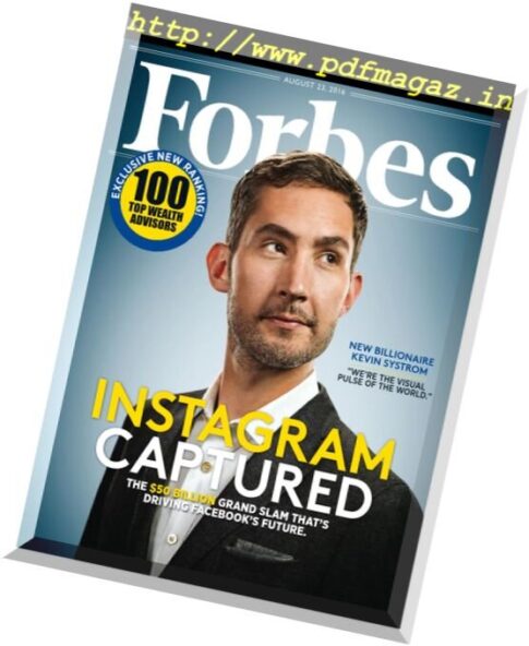 Forbes USA – 23 August 2016