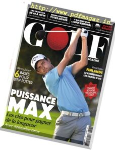 Golf Magazine France – Septembre 2016