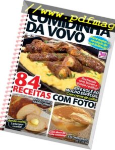 Guia de Receitas – Brazil – Issue 111, Agosto 2016 – Comidinha da Vovo