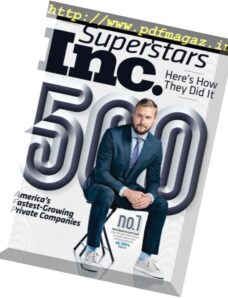 Inc. Magazine — September 2016