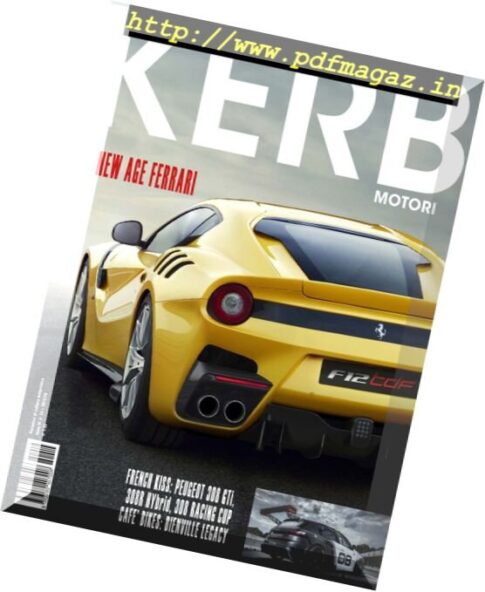 Kerb Motori – Numero 14, 2015-2016