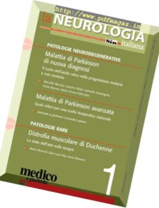 La Neurologia Italiana – N 1, 2016