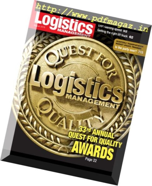 Logistics Management – August 2016