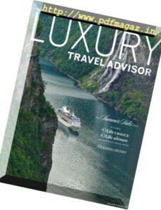Luxury Travel Advisor — September 2016