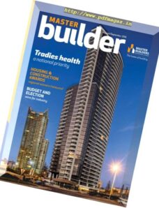 Master Builders Queensland — August-September 2016