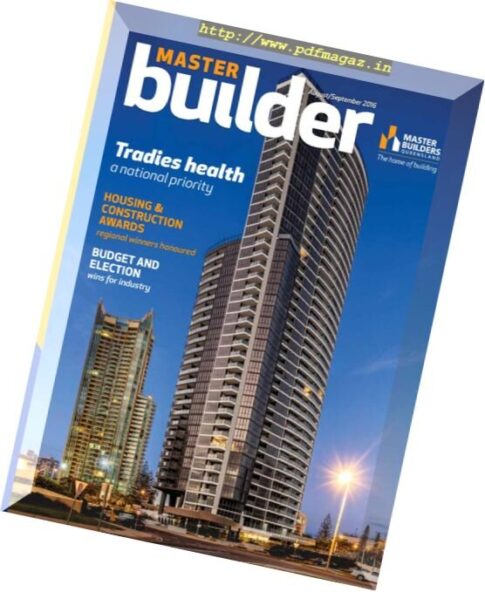 Master Builders Queensland – August-September 2016
