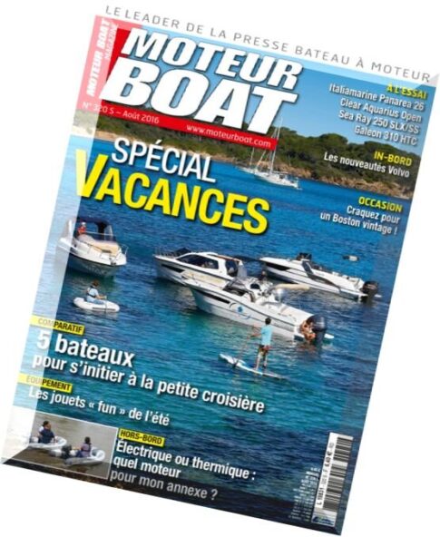 Moteur Boat Magazine — Aout 2016