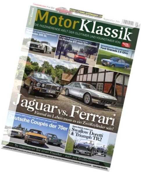 Motor Klassik — September 2016