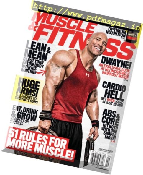 Muscle & Fitness USA — September 2016