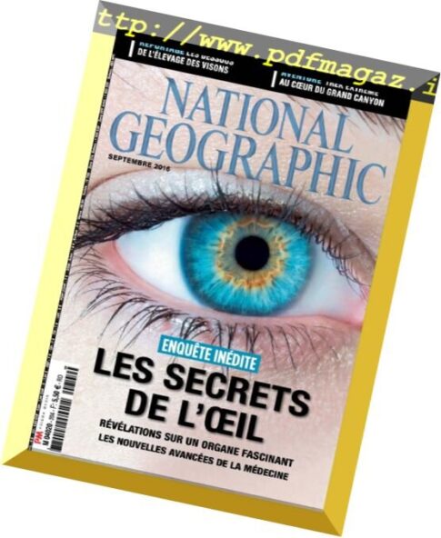 National Geographic France — September 2016