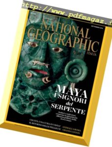National Geographic Italia – Settembre 2016