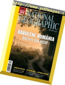 National Geographic Romania – August 2016