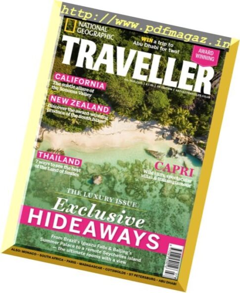 National Geographic Traveller UK — July-August 2016