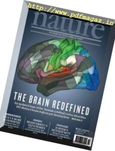 Nature Magazine – 11 August 2016