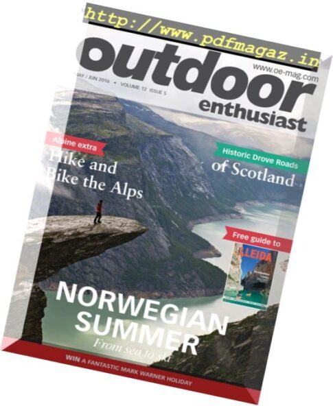 Outdoor Enthusiast – May-June 2016