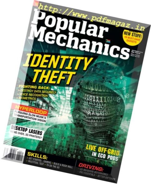 Popular Mechanics South Africa — September 2016