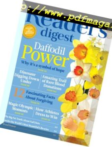 Reader’s Digest International – August 2016