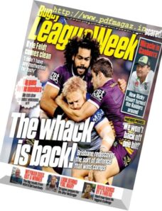 Rugby League Week — 25 August 2016