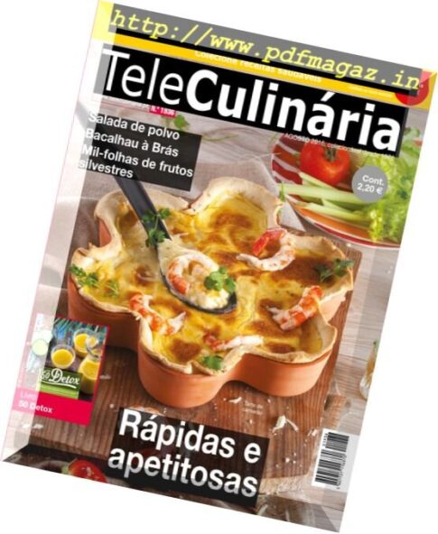 TeleCulinaria Especial – Agosto 2016