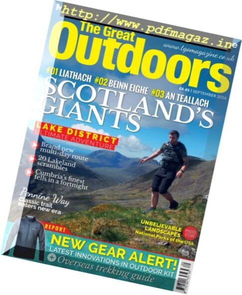The Great Outdoors – September 2016