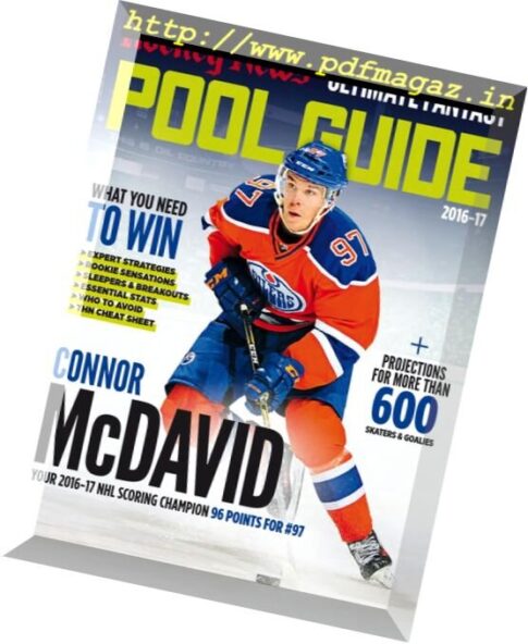 The Hockey News – Pool Guide 2016-2017