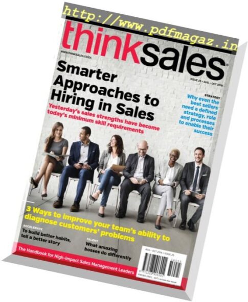 ThinkSales — August-October 2016
