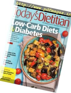Today’s Dietitian — August 2016