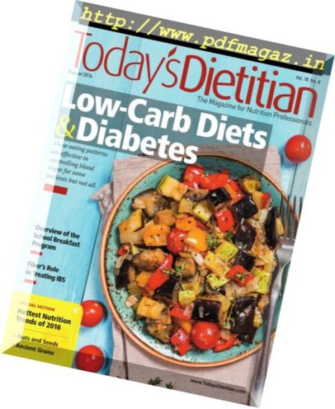 Today’s Dietitian — August 2016